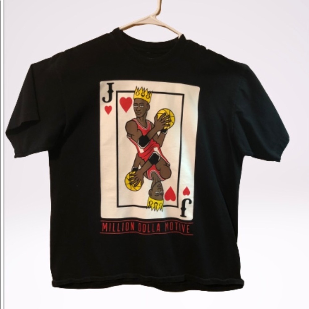 Men’s black graphic tee from Million Dollar Motive Size XL